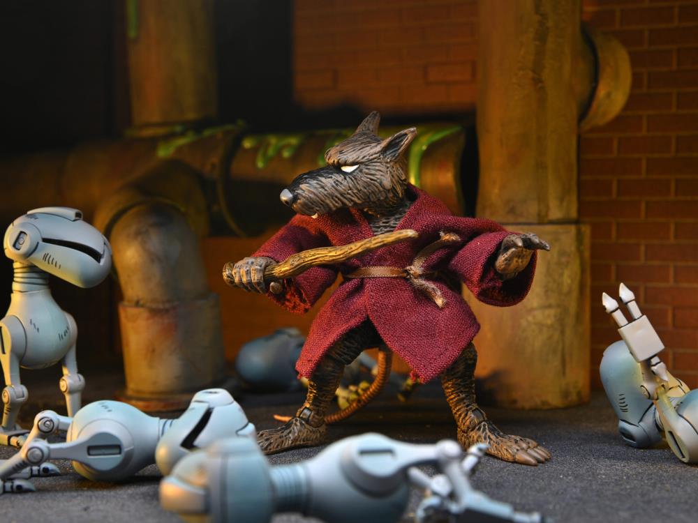 Neca - Teenage Mutant Ninja Turtles: Mirage Comics - 7" Scale Action Figure - Splinter