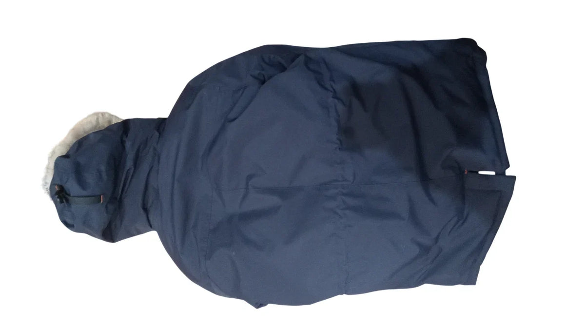 Outdoor Survival Canada Mens Atka -40 Down Parka Medium, Cold Lake Blue - ON DISPLAY