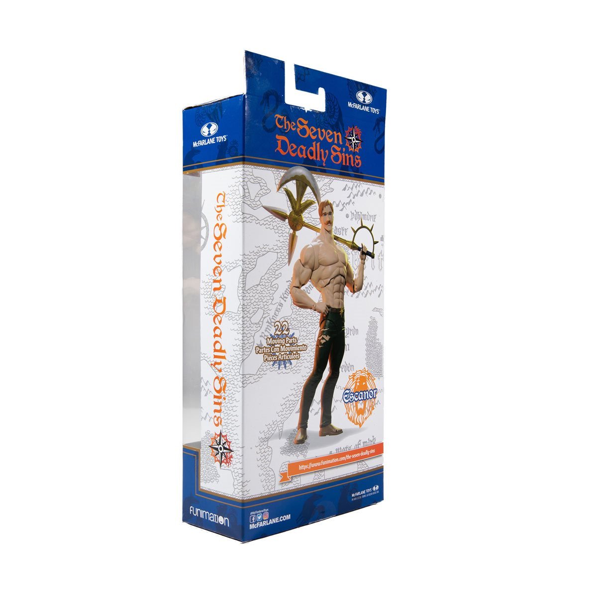 The Seven Deadly Sins Wave 1 Escanor 7-Inch Scale Action Figure