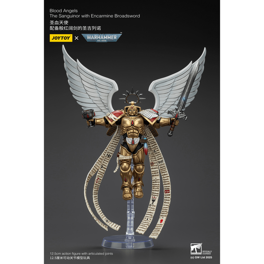 JOYTOY - Blood Angels The Sanguinor with Encarmine Broadsword