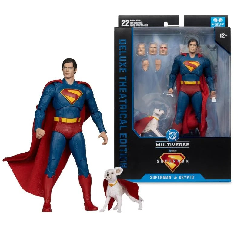 DC Multiverse Deluxe Theatrical Edition - Superman (2025) - Superman & Krypto