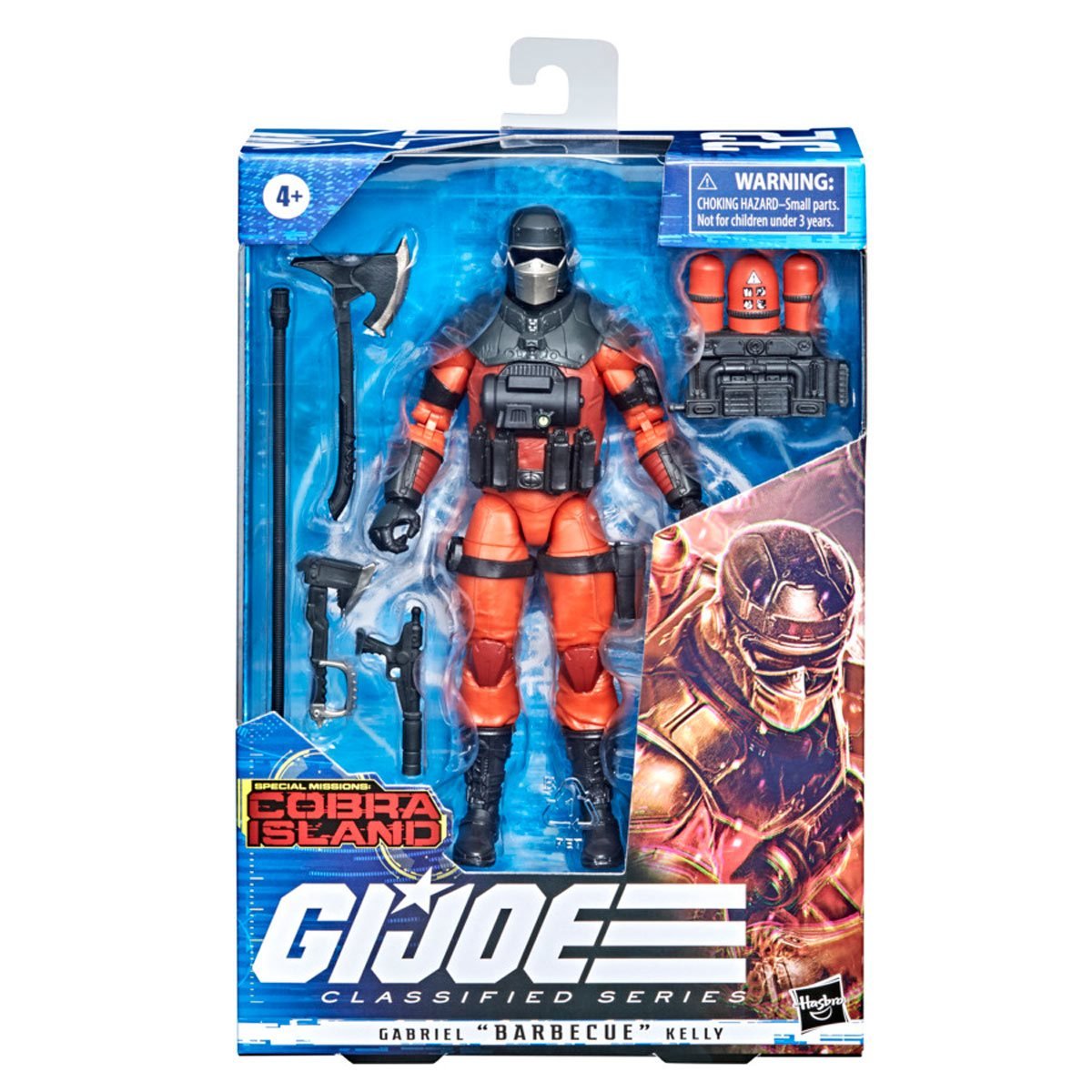 G.I. Joe Classified Series Special Missions: Cobra Island Gabriel Barbecue Kelly  - Exclusive -