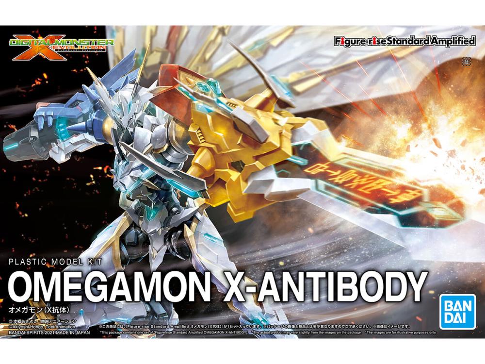 Digimon Omegamon X-Antibody Figure-Rise Standard Amplified Model Kit