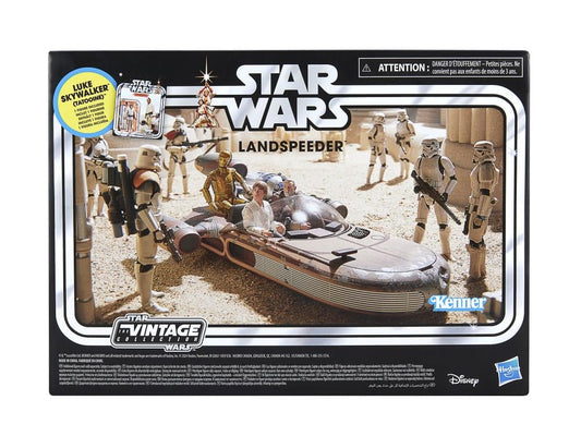 Star Wars: The Vintage Collection X-34 Landspeeder with Luke Skywalker (Tatooine) Action Figure
