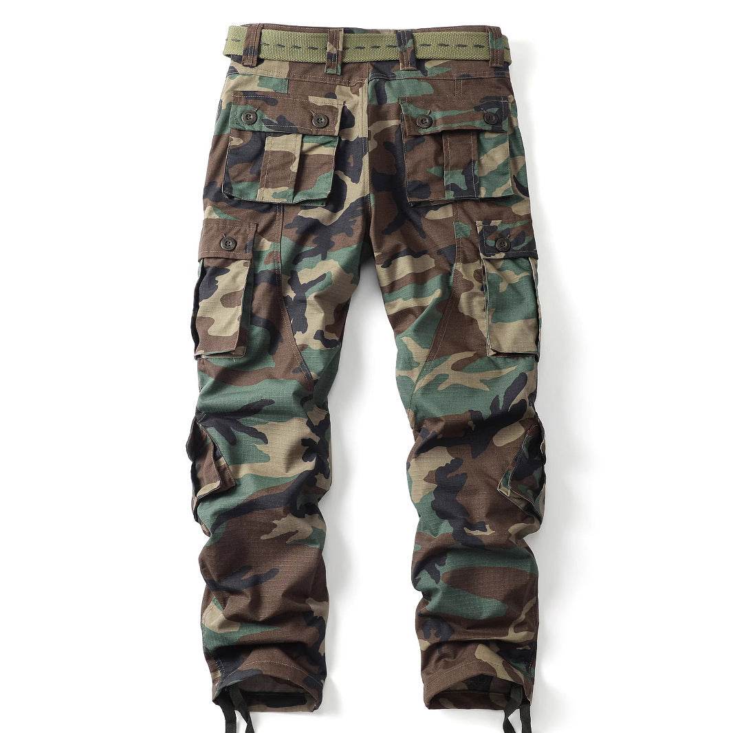 Military Camouflaged Men Tactical Mountain Cargo Pant Trousers