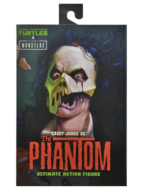 Universal Monsters x Teenage Mutant Ninja Turtles Ultimate Casey Jones as The Phantom of the Opera