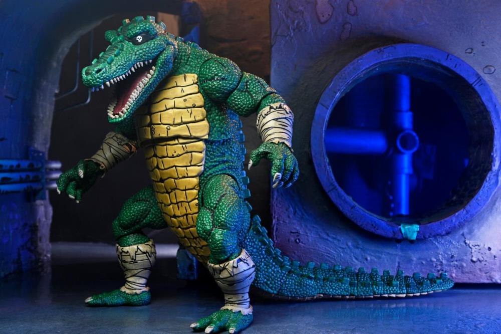 Teenage Mutant Ninja Turtles Leatherhead (Mirage Comics) Deluxe Action Figure