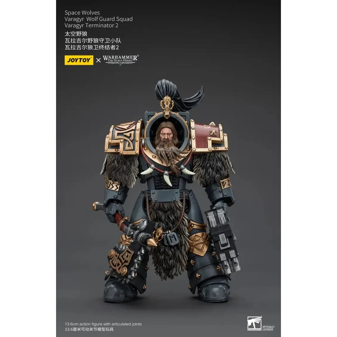 JOYTOY - Space Wolves Varagyr Wolf Guard Squad Varagyr Terminator 2