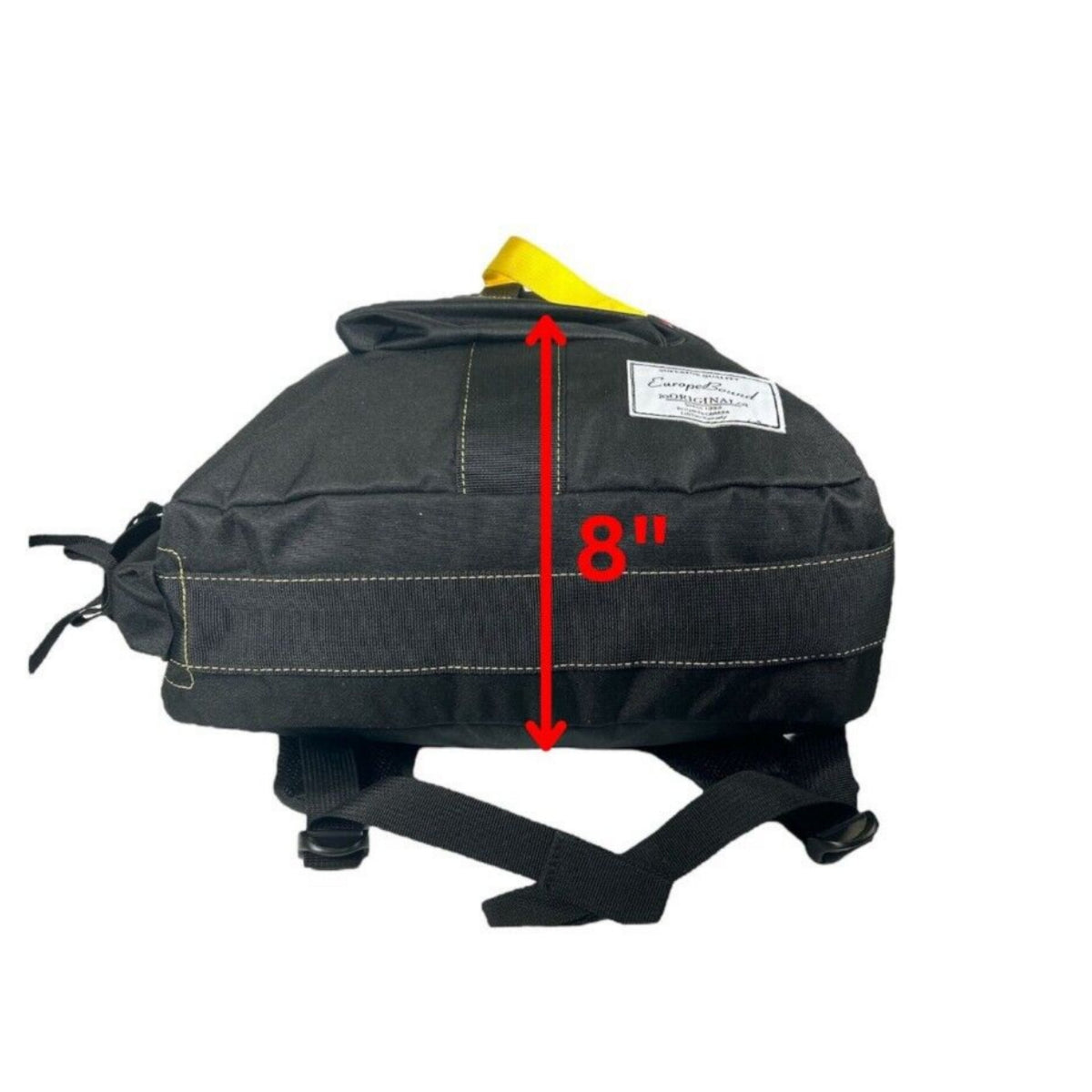 Europe Bound Heavy-Duty Vintage Parachute Backpacks 40L Rugged School Daypacks