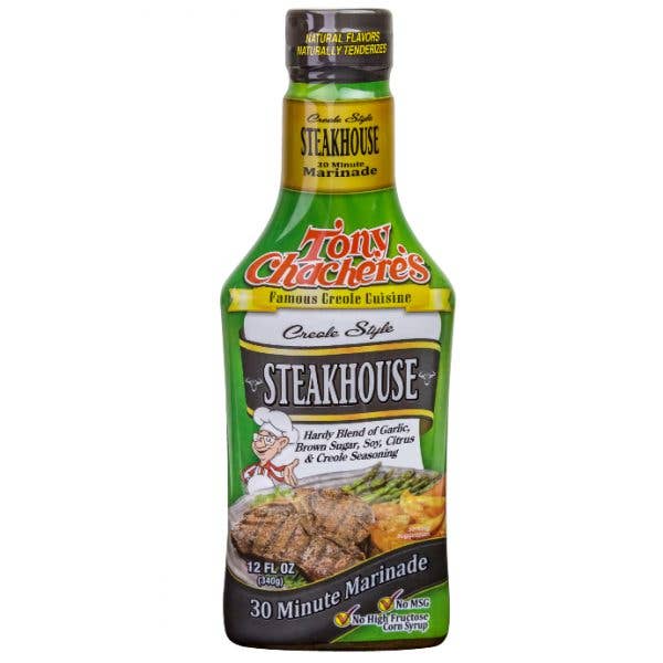 Tony Chachere's 30-Minute Steakhouse Marinade - 12 oz