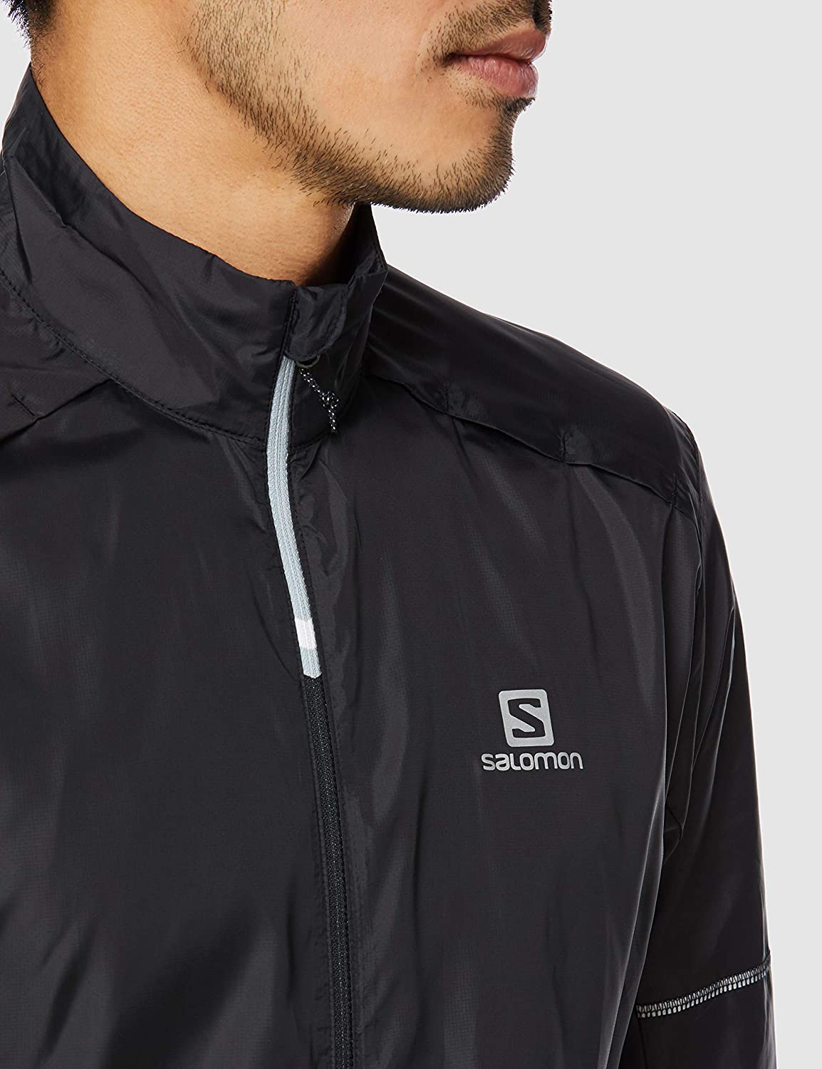 Salomon Men's Agile Wind Jackets Running Windbreakers Size Small