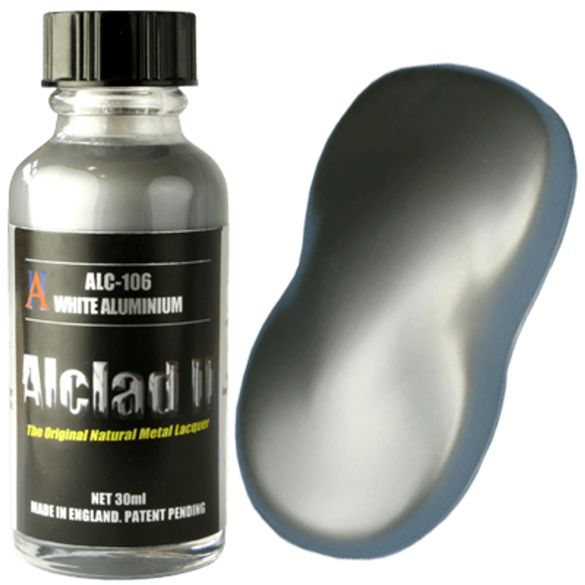 Alclad II 106 White Aluminum Lacquer Paint 30mL NIB