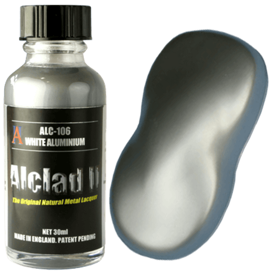 Alclad II 106 White Aluminum Lacquer Paint 30mL NIB
