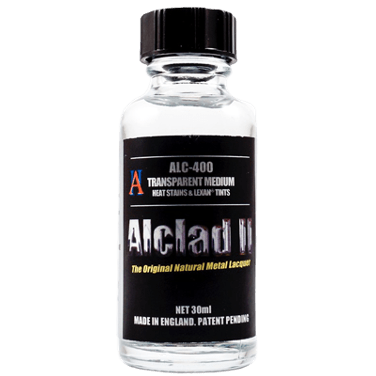 Alclad II 400 Transparent Medium Lacquer Heat Stains & Lexan Tints 30mL NIB