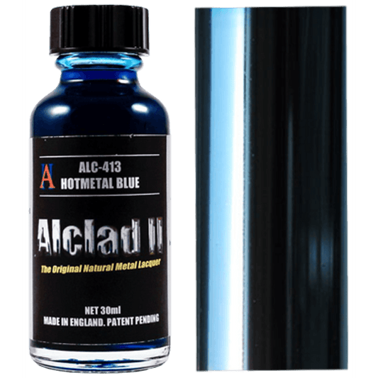 Alclad II 413 Hot Metal Blue Lacquer 30mL NIB