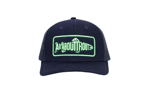 All About Trout Velcro Patch Hat