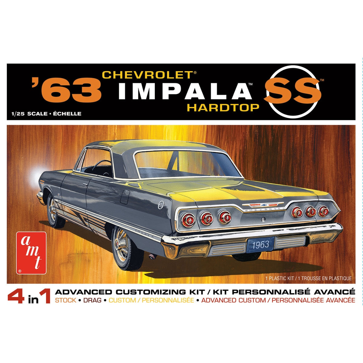 AMT 1963 Chevy Impala SS 1:25 Plastic Model Kit