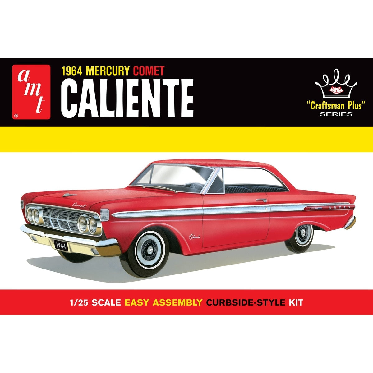 AMT 1964 Mercury Comet 'Craftsman Plus Series' 1:25 Plastic Model Kit