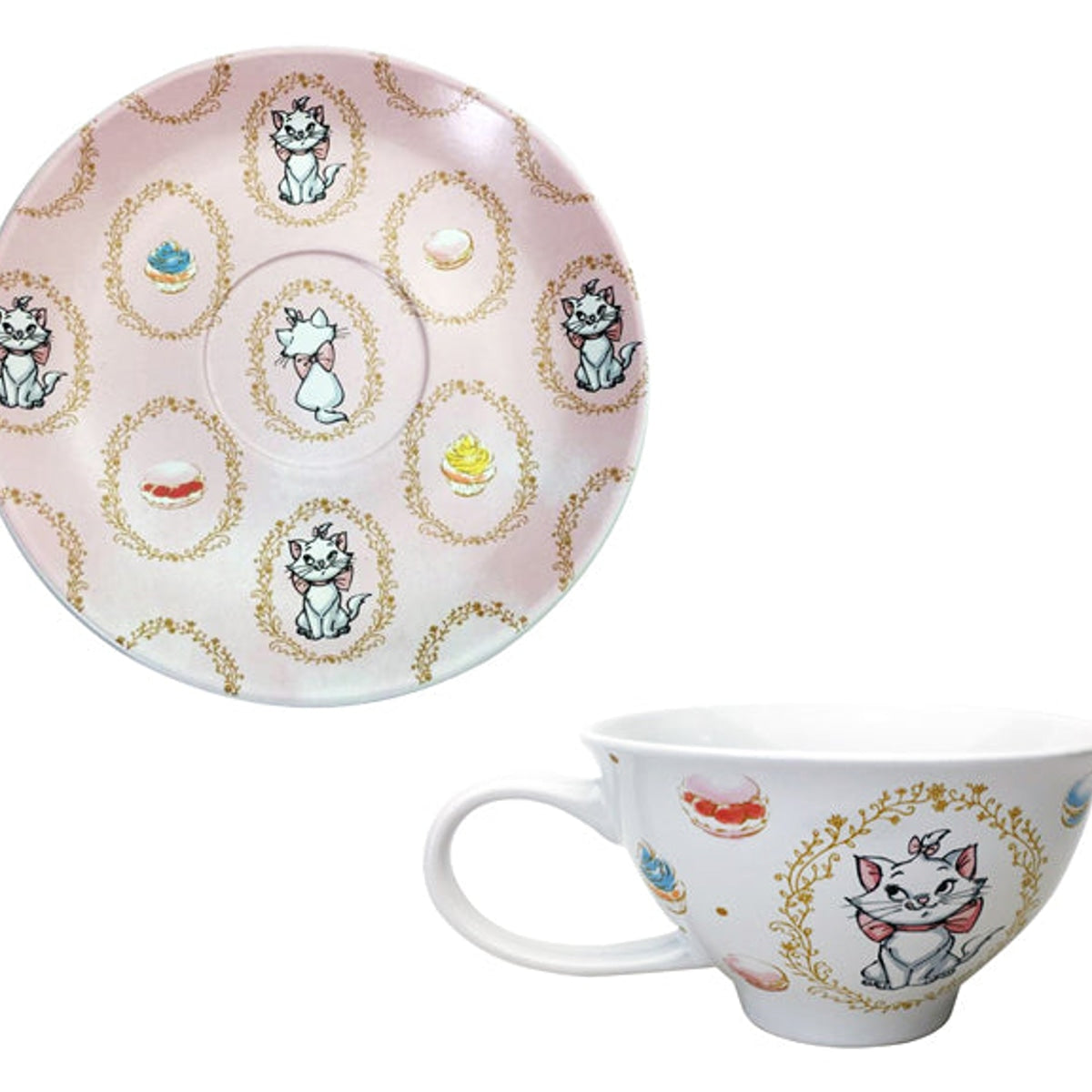 Aristocat Marie Paris 12oz Teacup and Saucer