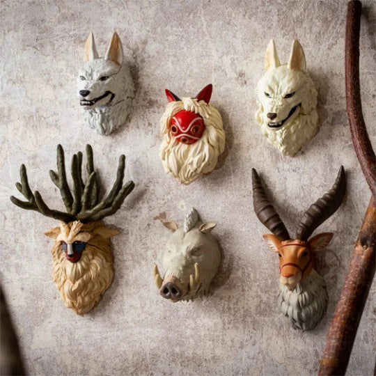 Princess Mononoke – 3D Character Face Magnet Blind Box