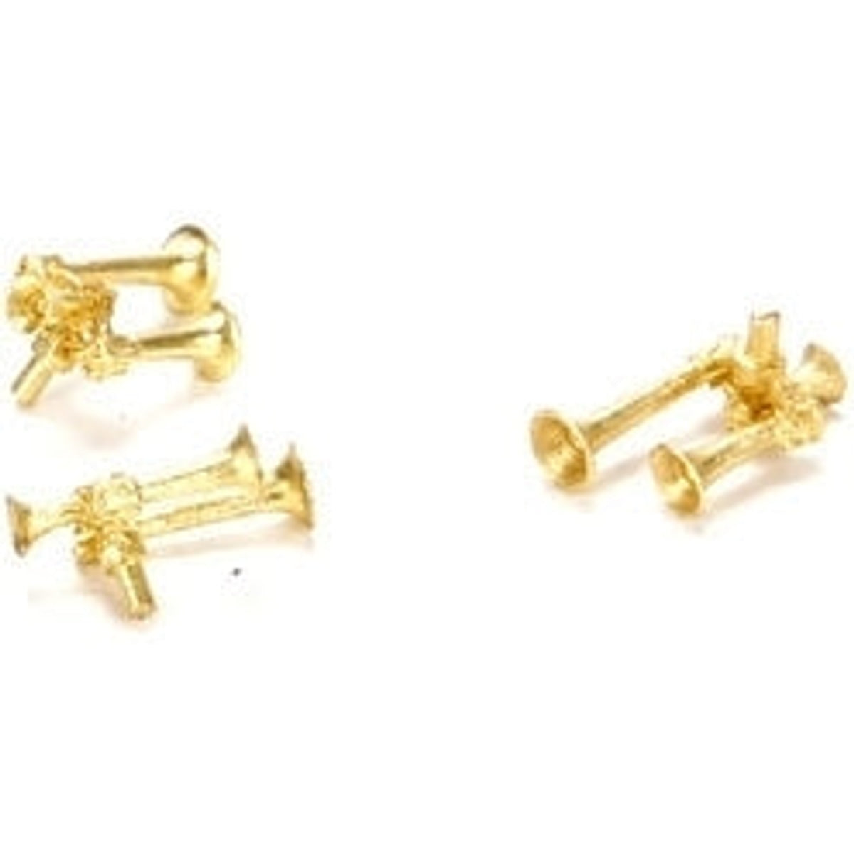 Athearn ATH01069 HO Leslie S-3L-R Brass Horn Pkg of 3 NIB