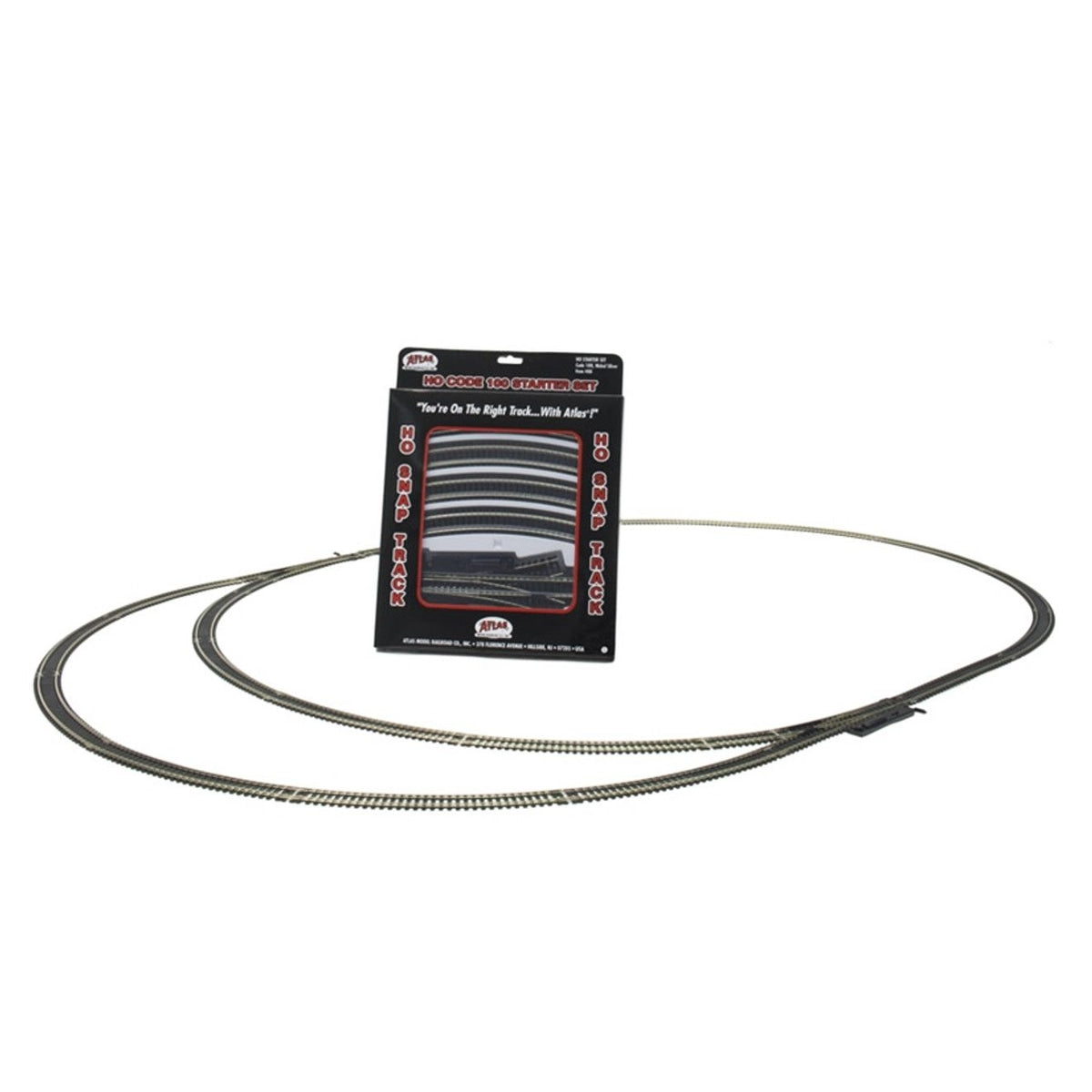 Atlas HO Code 100 Snap-Track Starter Set