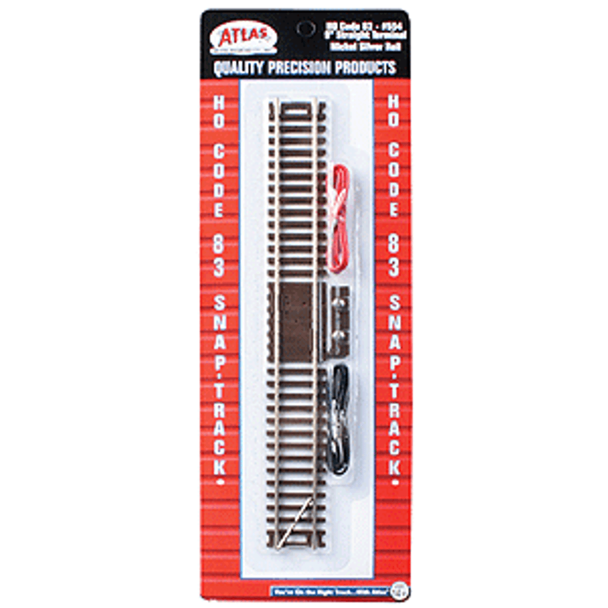 Atlas HO Code 83 Terminal Track With Wire