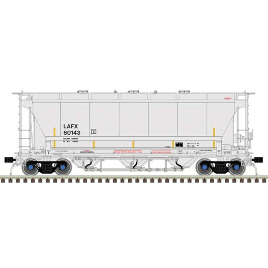 Atlas HO Trinity 3230 3-Bay Covered Hopper LAFX #60159