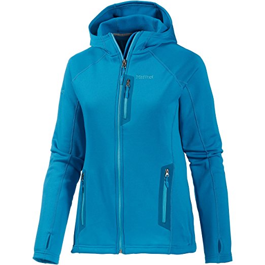Marmot Women's Fleece Hoody Jackets with 4-Way Stretch Sizes XS-S
