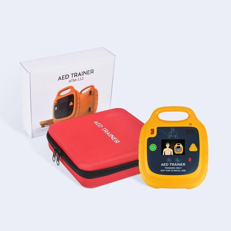 Automated External Defibrillator Trainer, AED Trainer With Training Carry Case