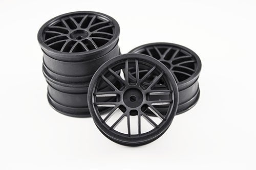 Gravity RC GRC129B GT Spoke Wheel (Black) (4)
