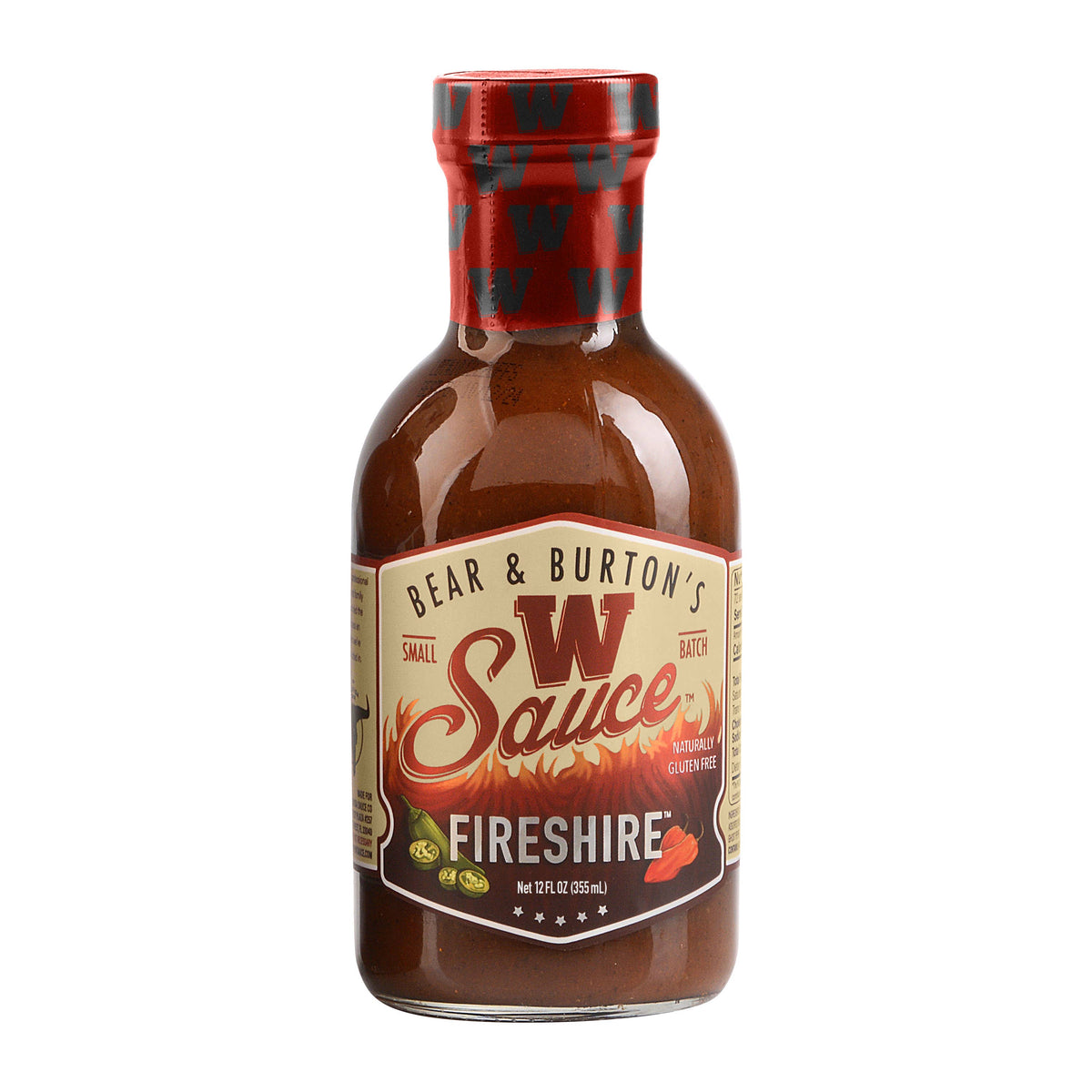 Bear & Burton's Fireshire W Sauce – 12 fl oz