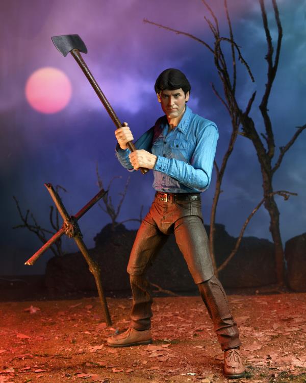 The Evil Dead 40th Anniversary Ultimate Ash Williams Figure (substandard packaging)