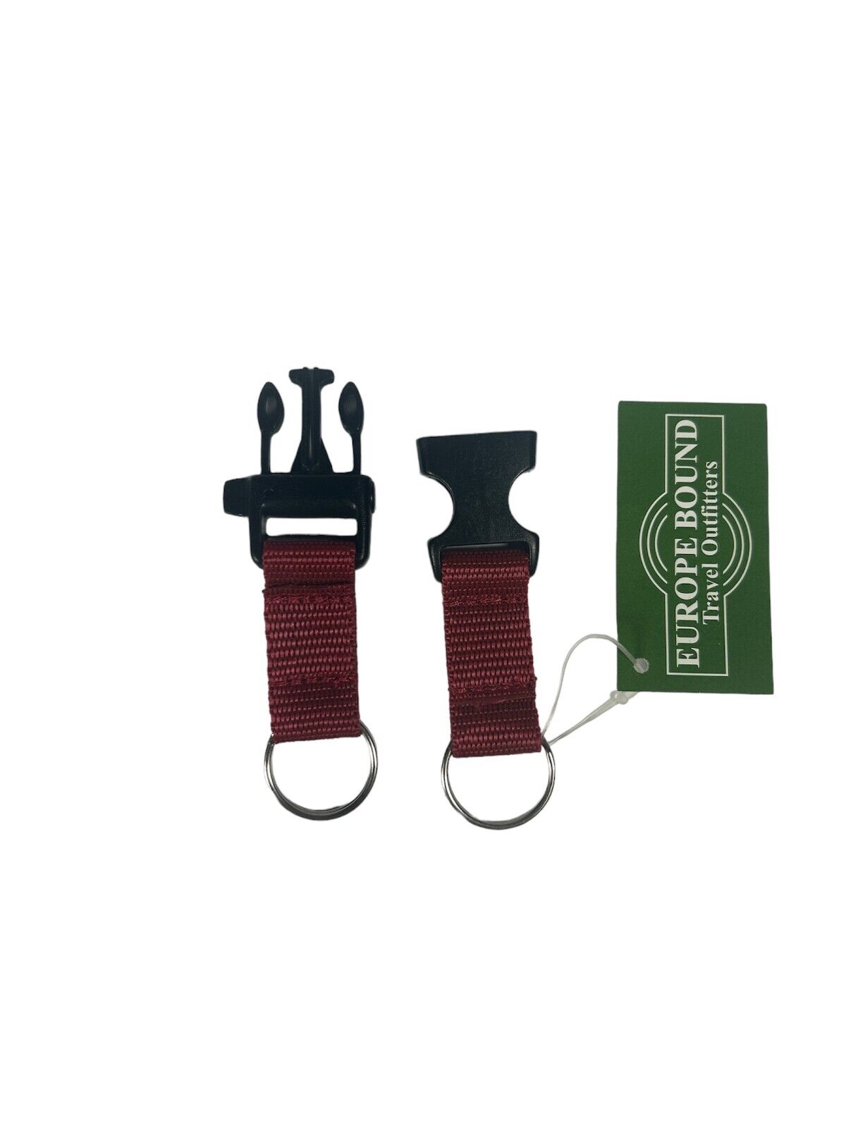 Europe Bound Buckle Key Ring Pack Of 3