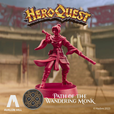 HeroQuest Hero Collection Path of the Wandering Monk Figures