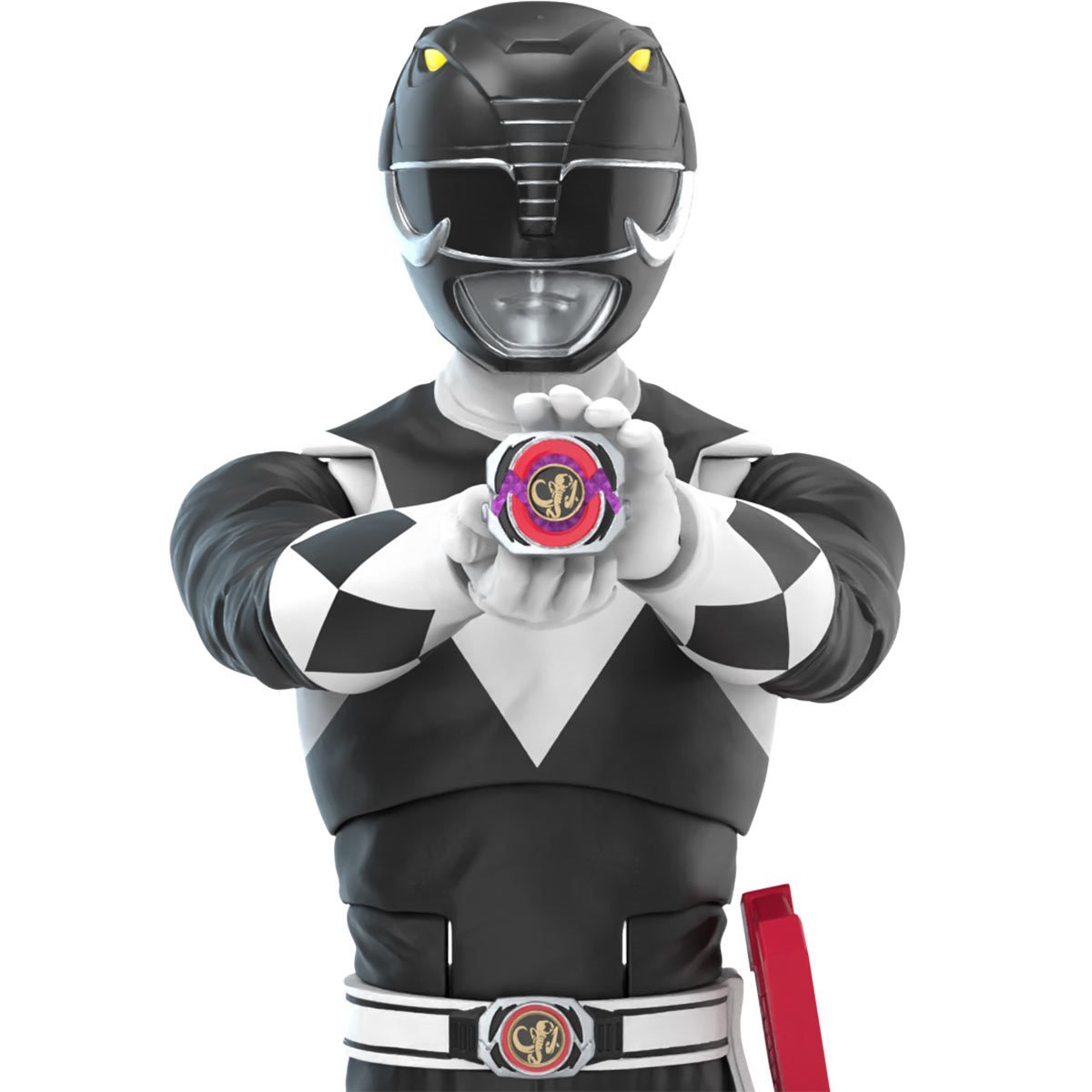 Mighty Morphin Power Rangers Lightning Collection Deluxe black Ranger