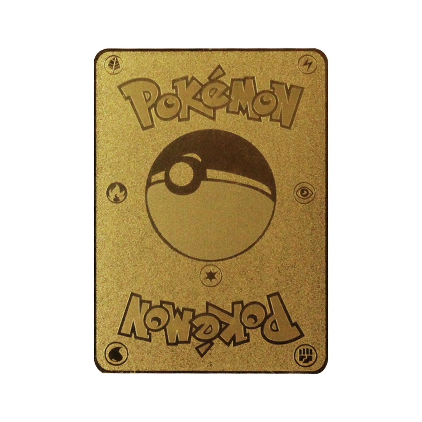 Ash's Gen 1 Pokemon Metal Orica Card