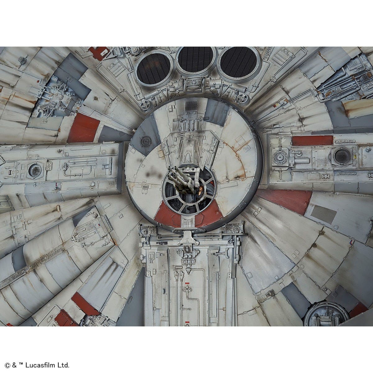 Millennium Falcon (Standard Edition) "Star Wars: A New Hope", Bandai 1/72 Perfect Grade (PG)