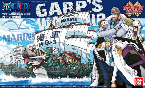 One Piece Grand Ship Collection GARP'S SHIP Model Kit