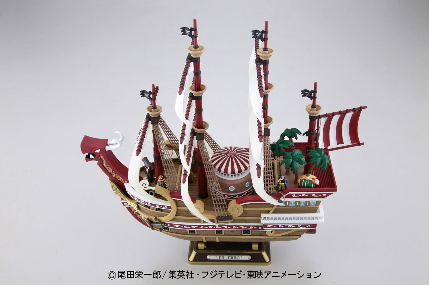 Sailboat Plastic Model Series One Piece: Red Force