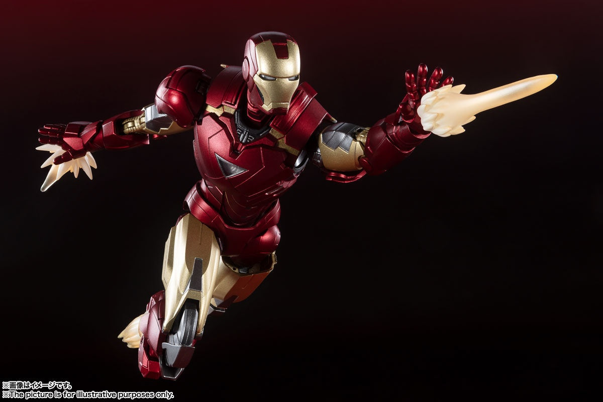 S.H.FIGUARTS IRON MAN MARK 6 (BATTLE DAMAGE) EDITION (AVENGERS)