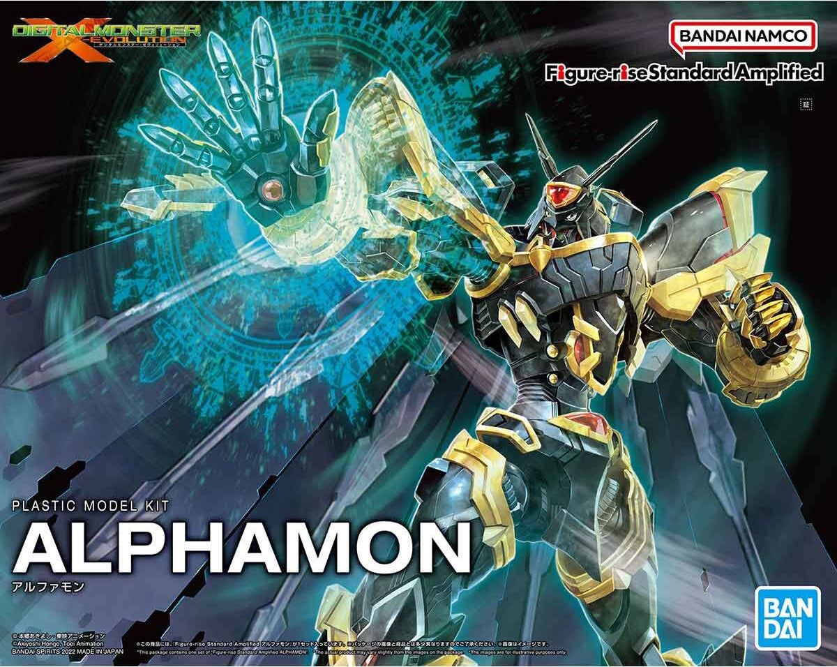 Digimon Figure-rise Standard Amplified Alphamon Model Kit
