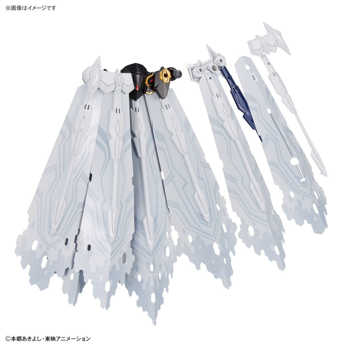 Digimon Figure-rise Standard Amplified Alphamon Model Kit