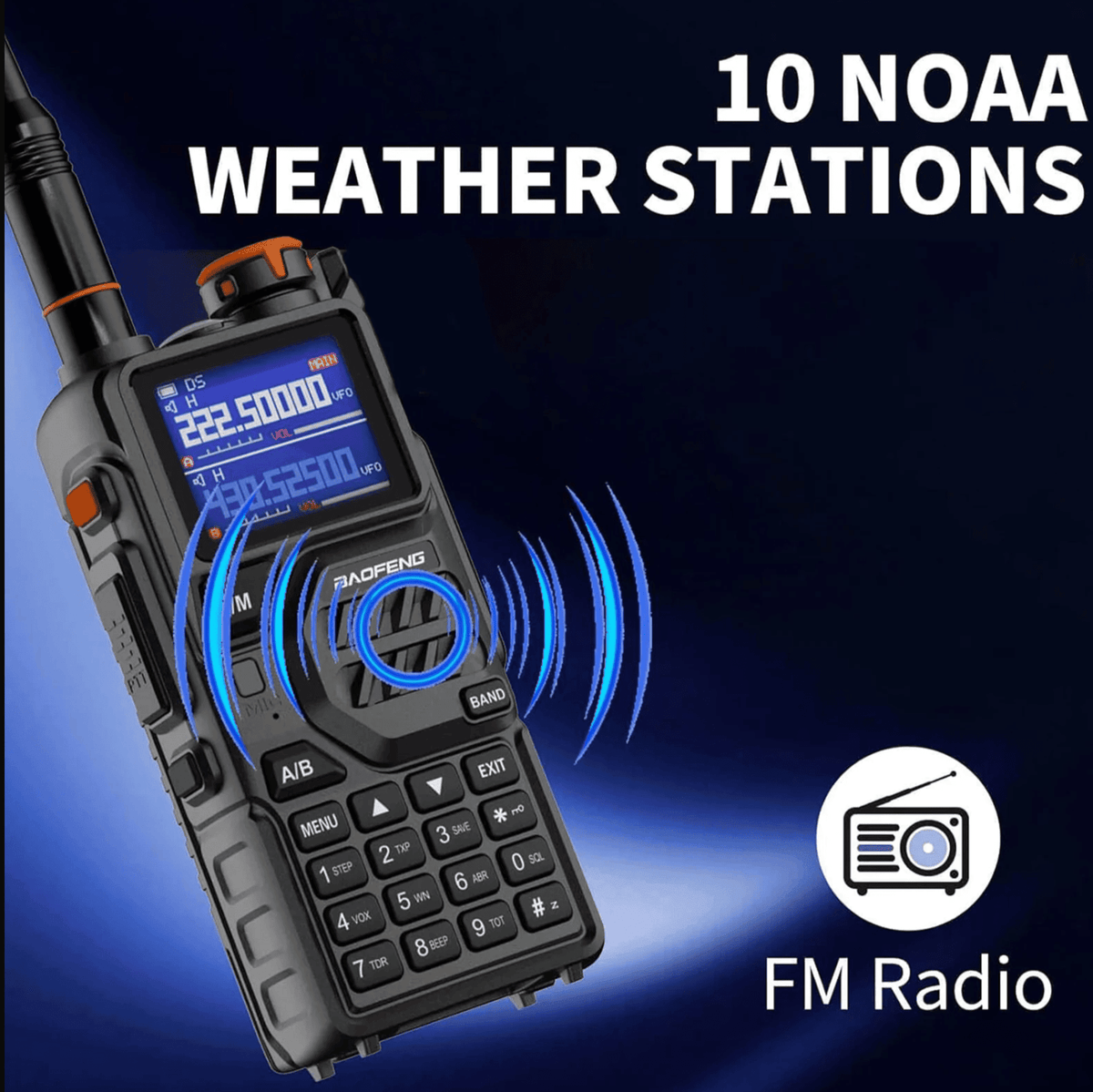 Baofeng K5 Plus Radio ITWMAT Combo Kit