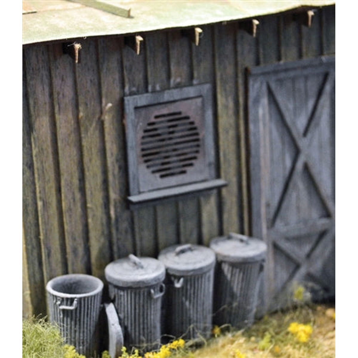 Bar Mills Scale Models 02015 HO Window Vent Fans Pkg of 8 KIT NIB