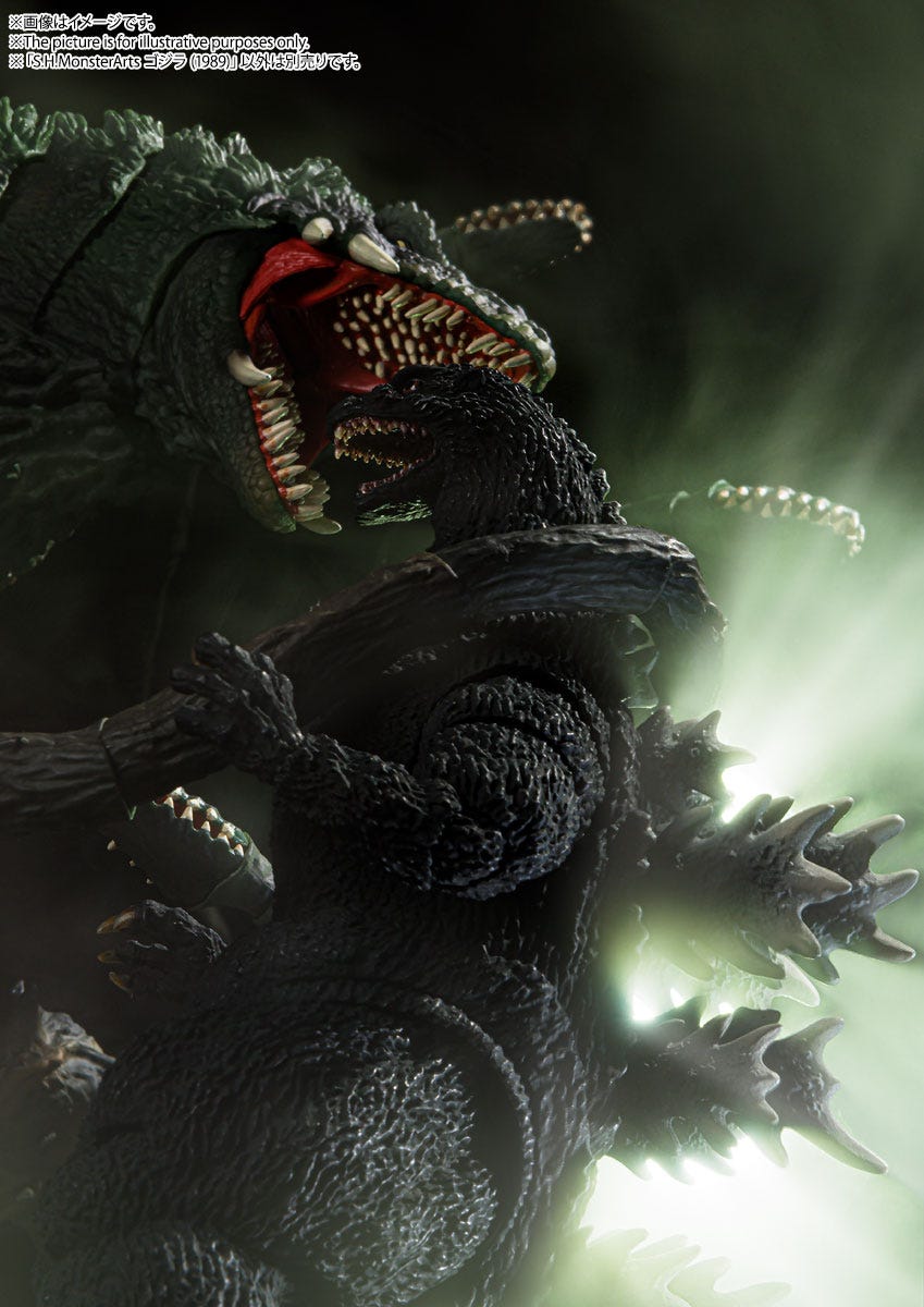 Godzilla (1989) "Godzilla vs. Biollante", Bandai Spirits S.H.MonsterArts