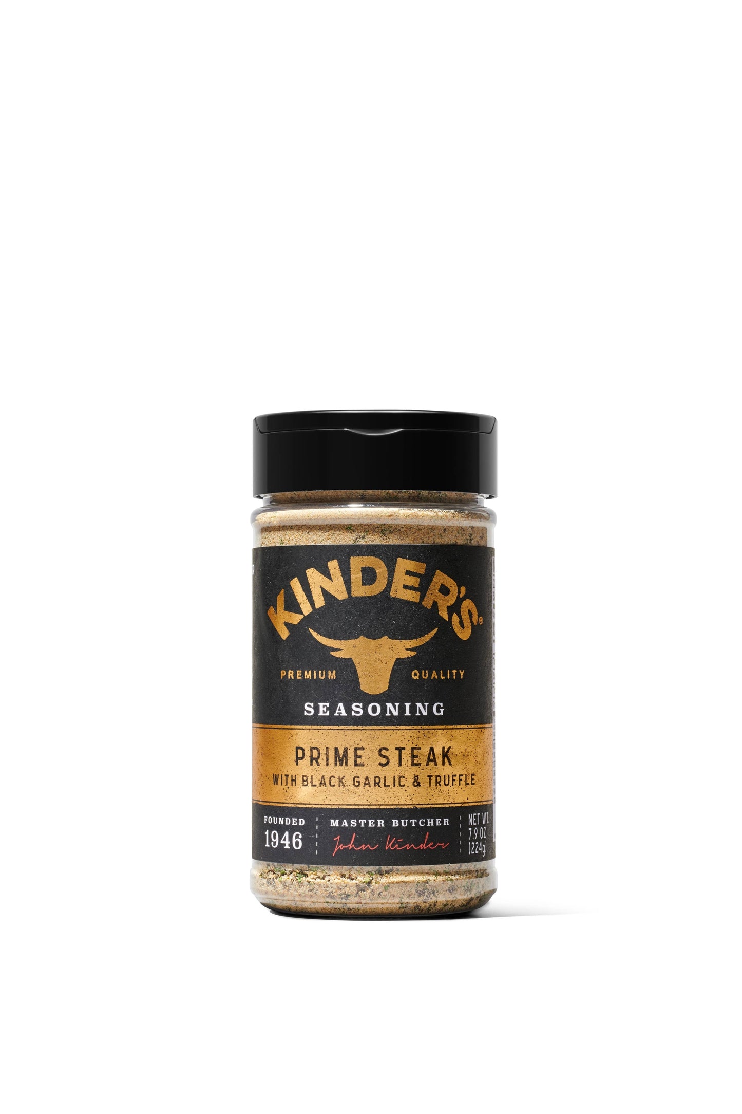 Kinder's Prime Steak Seasoning with Black Garlic & Truffle