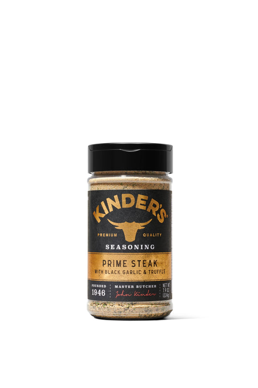 Kinder's Prime Steak Seasoning with Black Garlic & Truffle