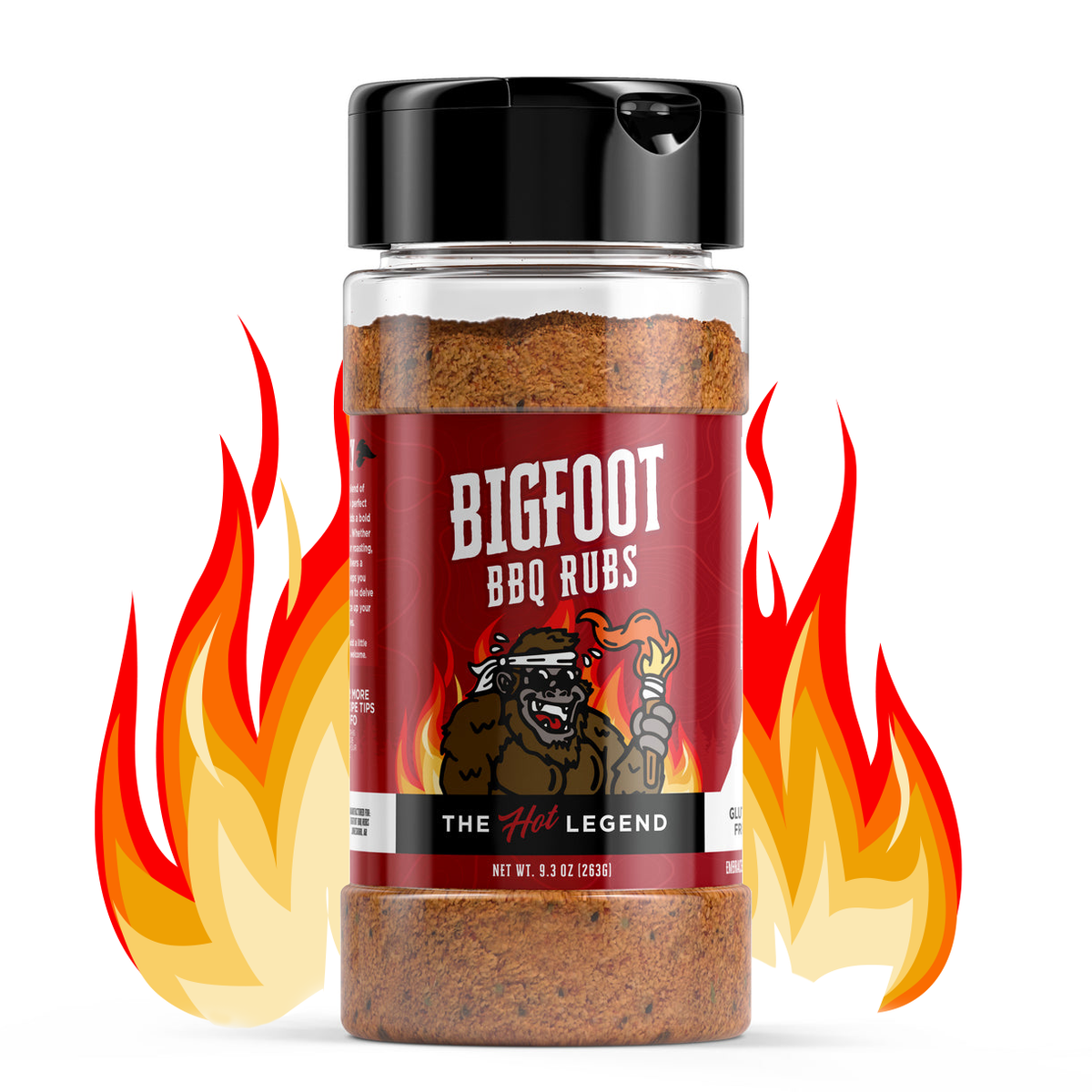 Bigfoot BBQ Rubs The "Hot" Legend BBQ Rub