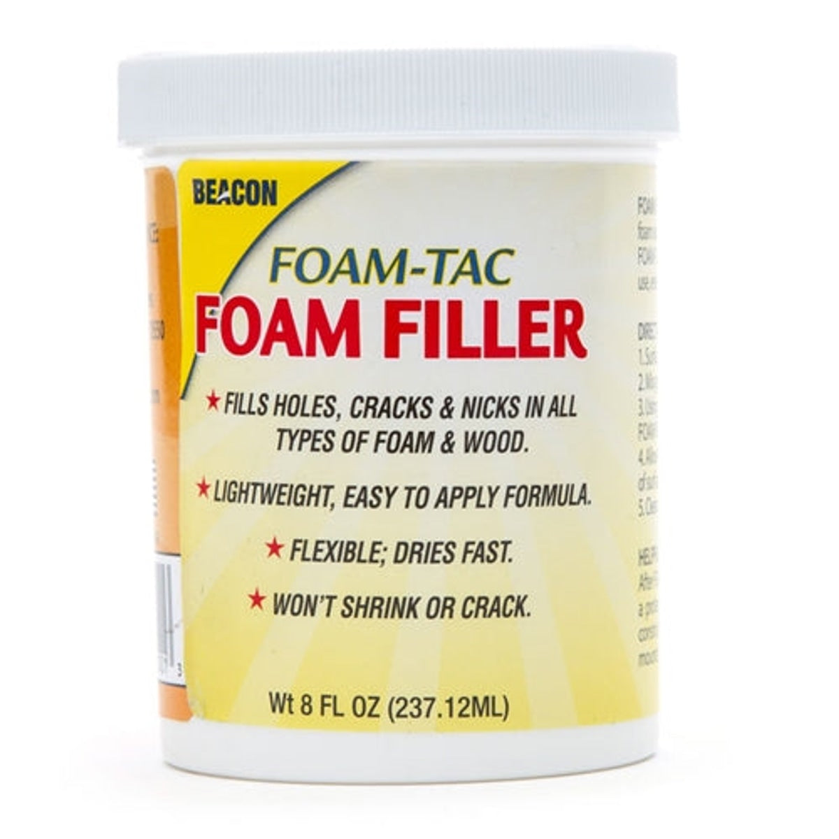 Beacon Foam-Tac Foam-Filler 8oz (237.12mL)
